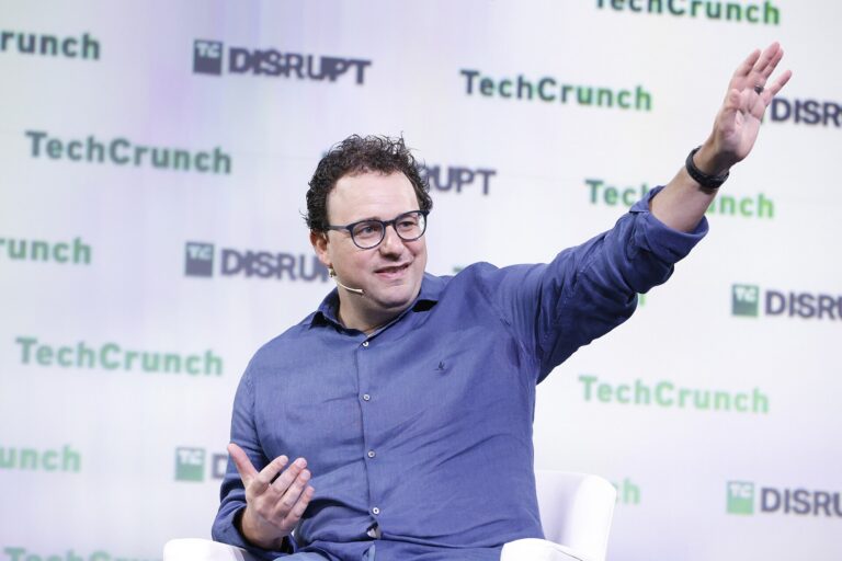 Dario Amodei at TechCrunch Disrupt 2023