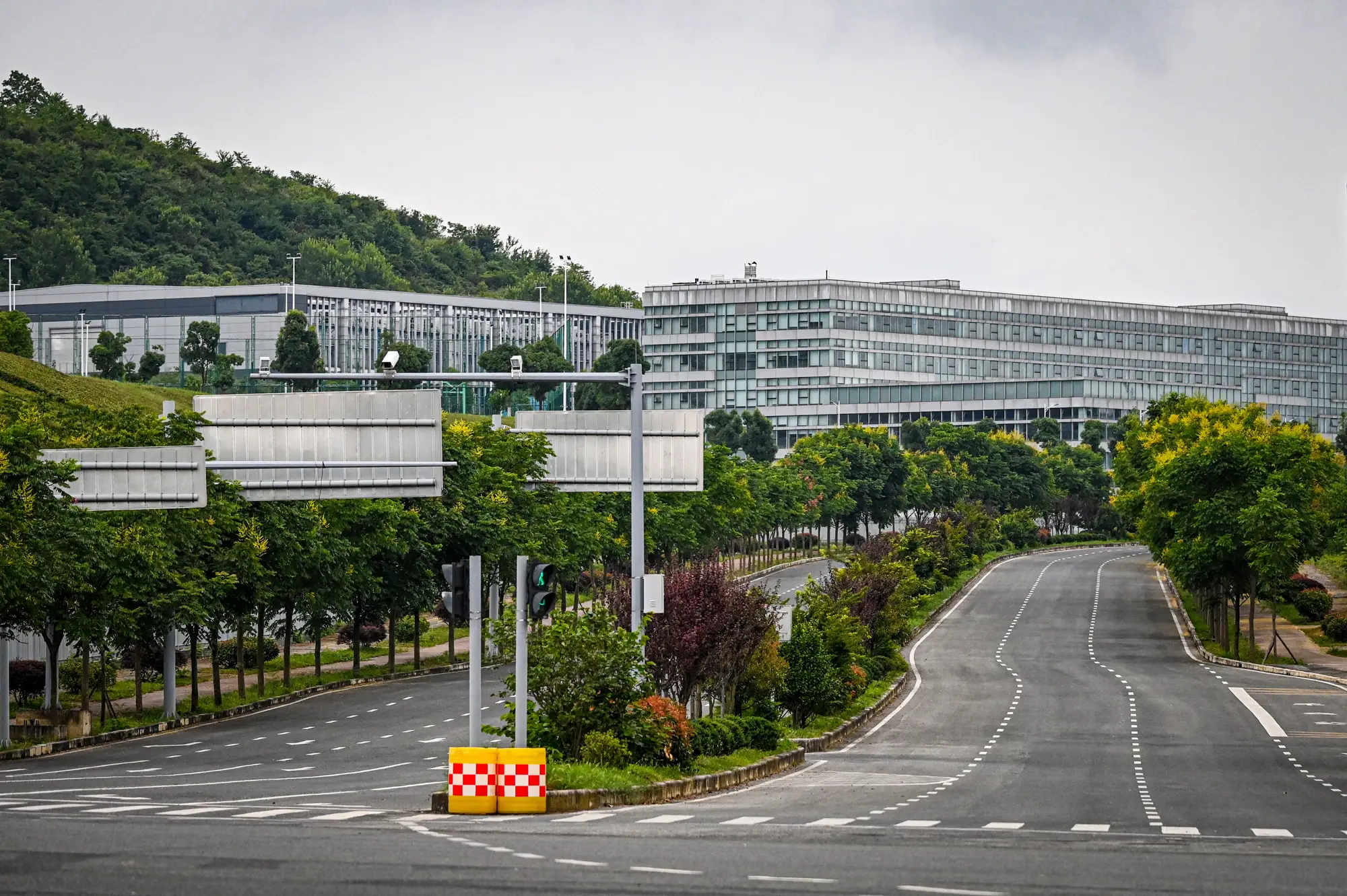 2026年7月24日，贵州省贵阳市，中国科技公司腾讯（Tencent）的数据中心。（Jade Gao/AFP via Getty Images）