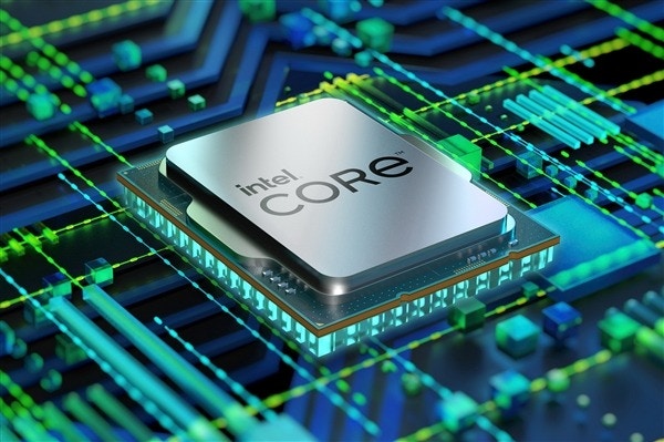 一块Intel CPU芯片（快科技提供）
