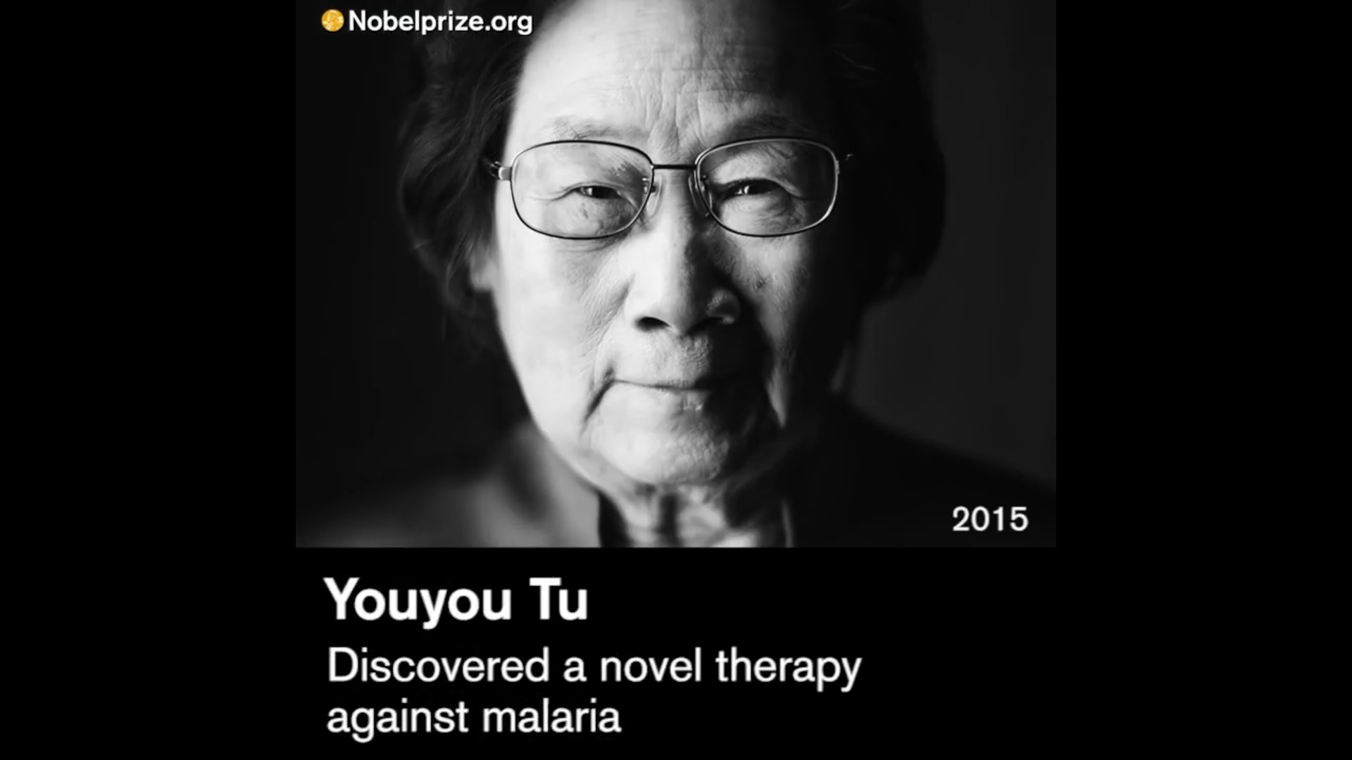 诺贝尔奖历年女性得主。(YouTube@Nobel Prize)