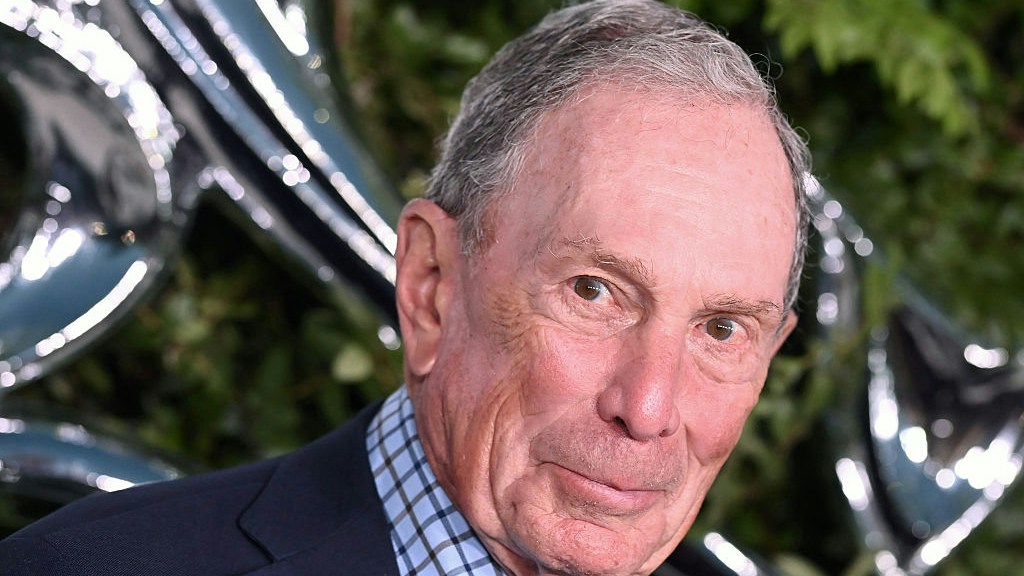 2026年9月19日,美国加州,前纽约市长彭博(Michael Bloomberg)出席卢卡斯叙事艺术博物馆(Lucas Museum of Narrative Art)举行的开幕夜活动。(Getty)
